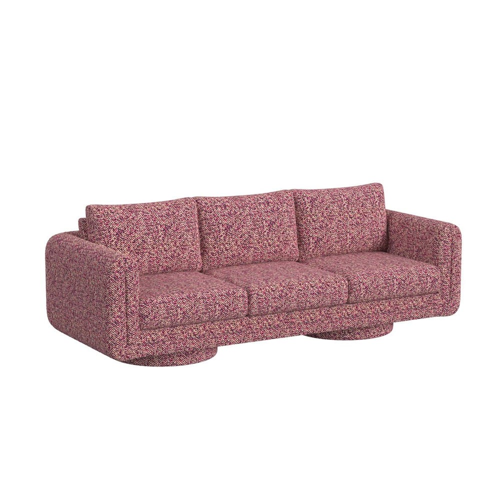 Loop Sofa - Tweedy Bird Purple Finch