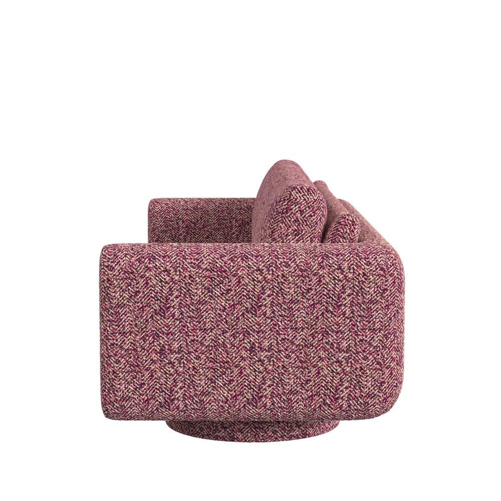 Loop Sofa - Tweedy Bird Purple Finch
