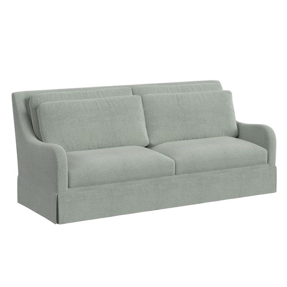 London Sofa - Criss Cross Sea Salt