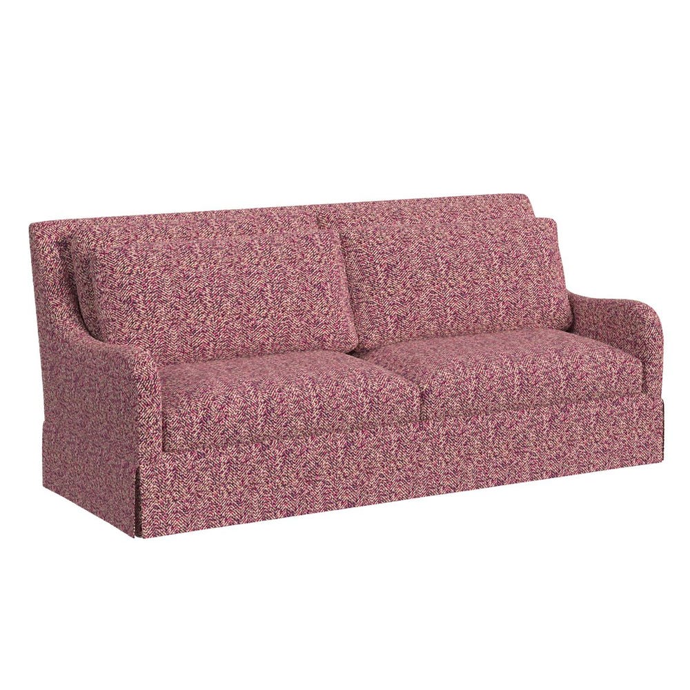 London Sofa - Tweedy Bird Purple Finch