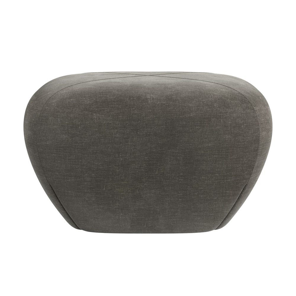 A Leg Up Ottoman - Lux Graphite