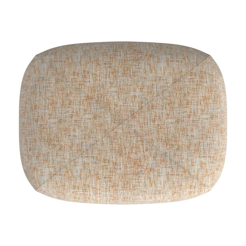 A Leg Up Ottoman - Thatched Butterscotch