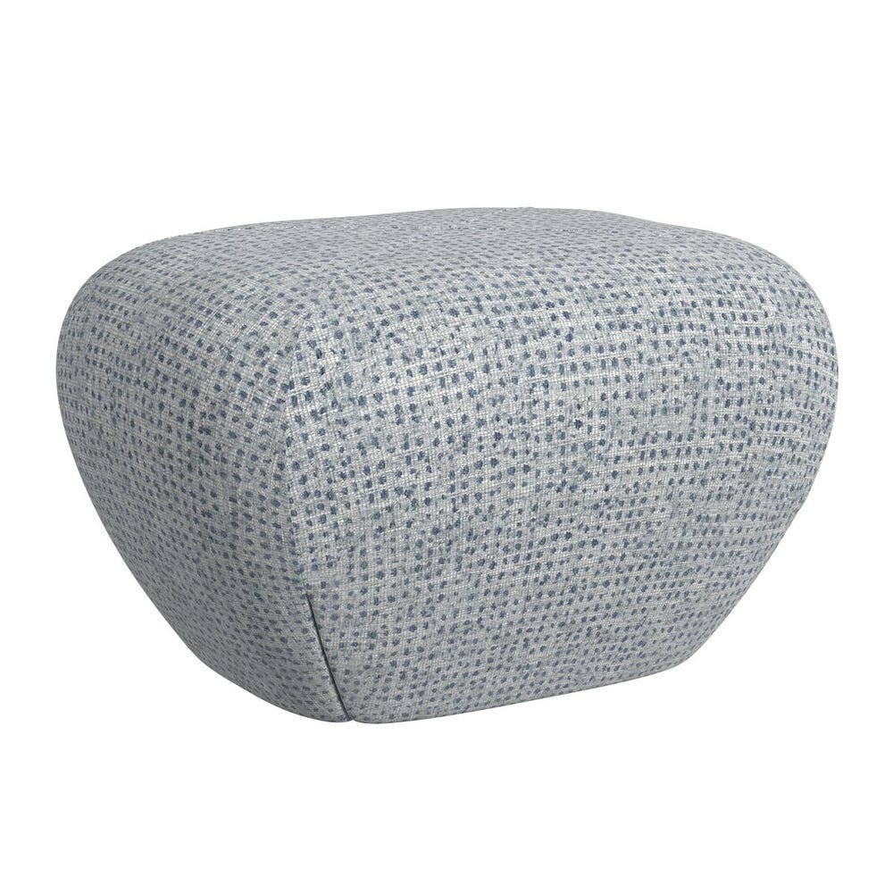 A Leg Up Ottoman - Dashing Blue