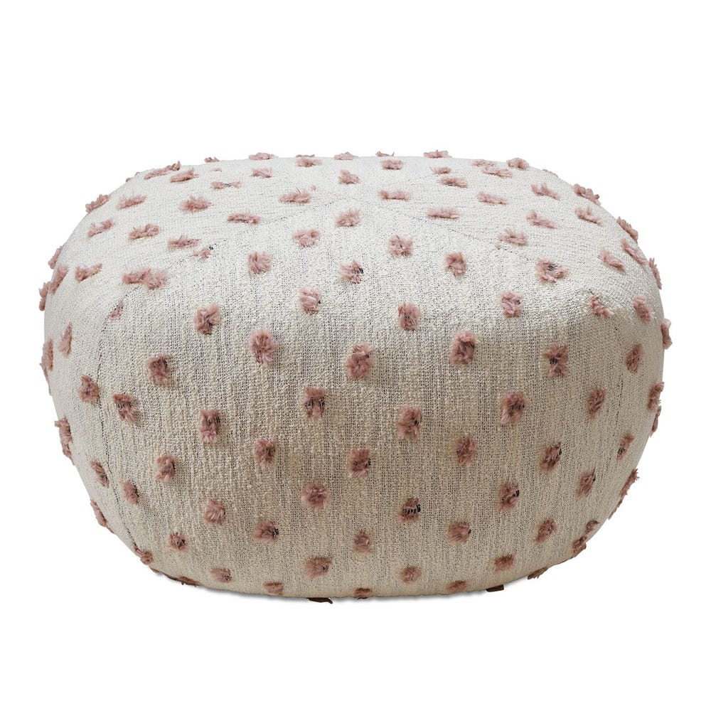 A Leg Up Ottoman - Fluff Petal