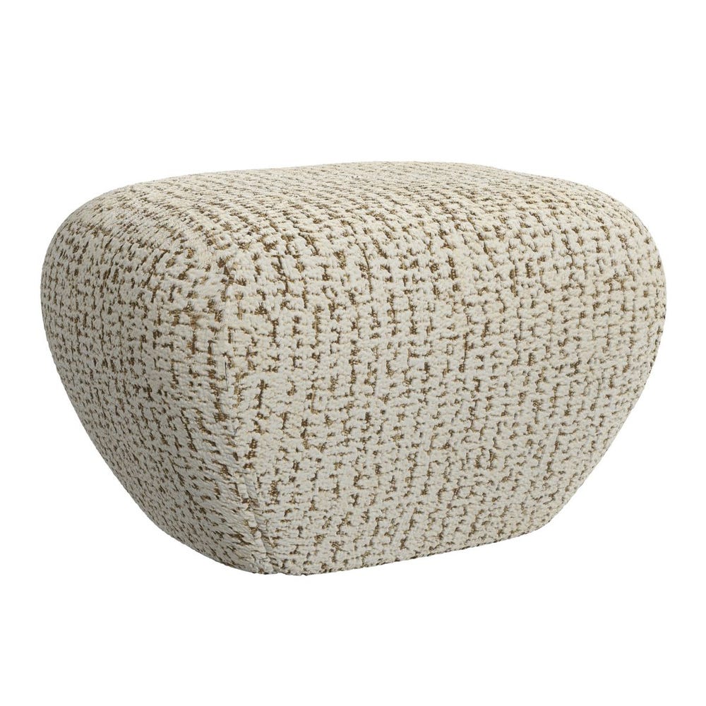 A Leg Up Ottoman - Hopscotch Creamy Espresso