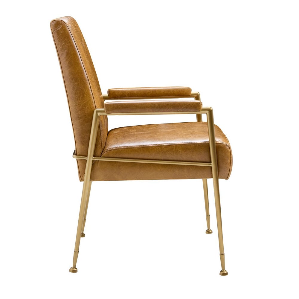 Maxim Dining Armchair - Parchment