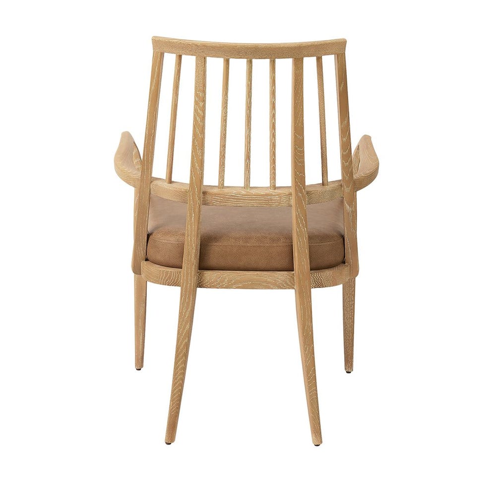 Swan Dining Armchair - Toffee