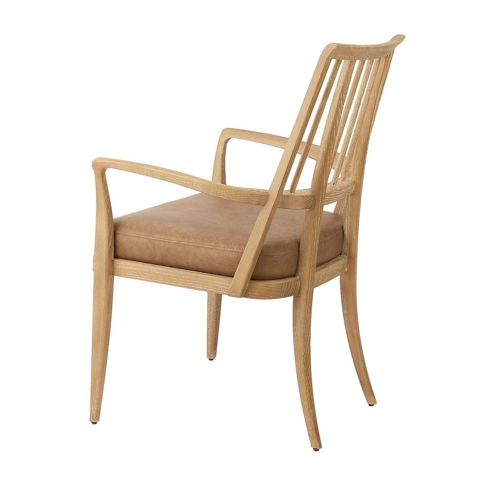 Swan Dining Armchair - Toffee