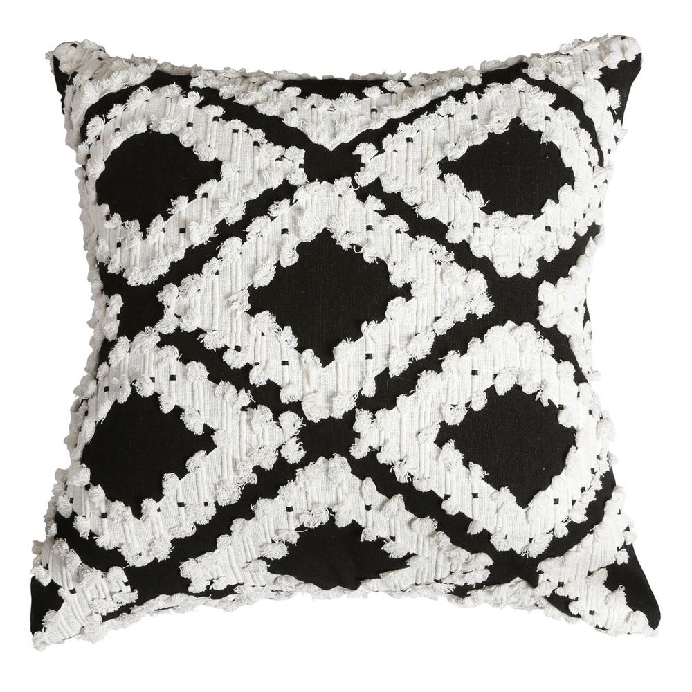 Fringe Element Pillow - Day and Night