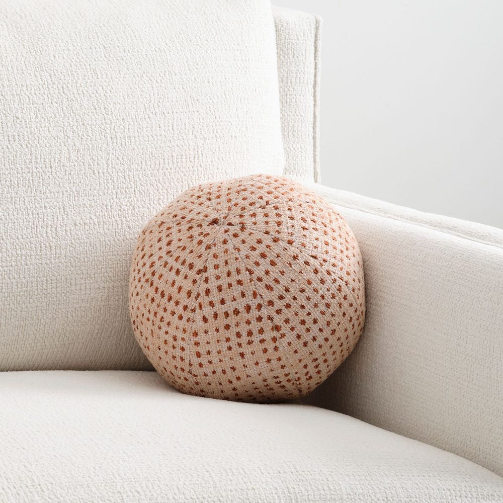 Ball Bearing Pillow - Dotted Peach