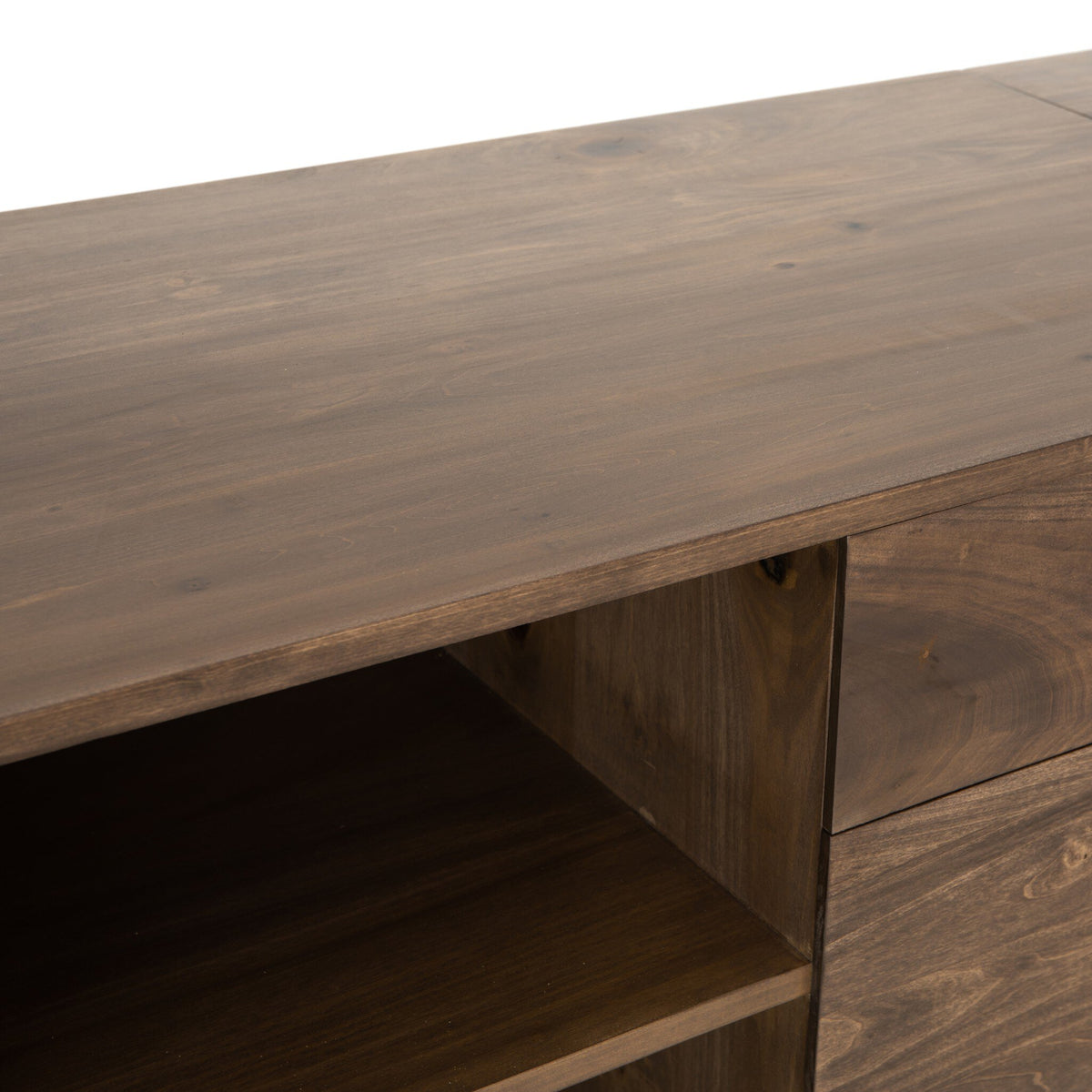 Trey Desk System With Filing Credenza