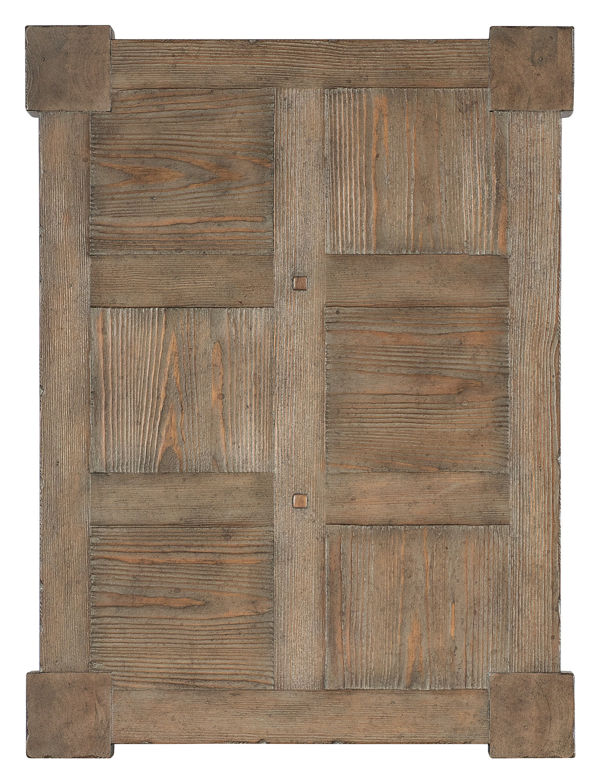a close up of a wood panel