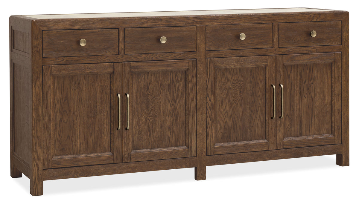 a wooden cabinet with drawers