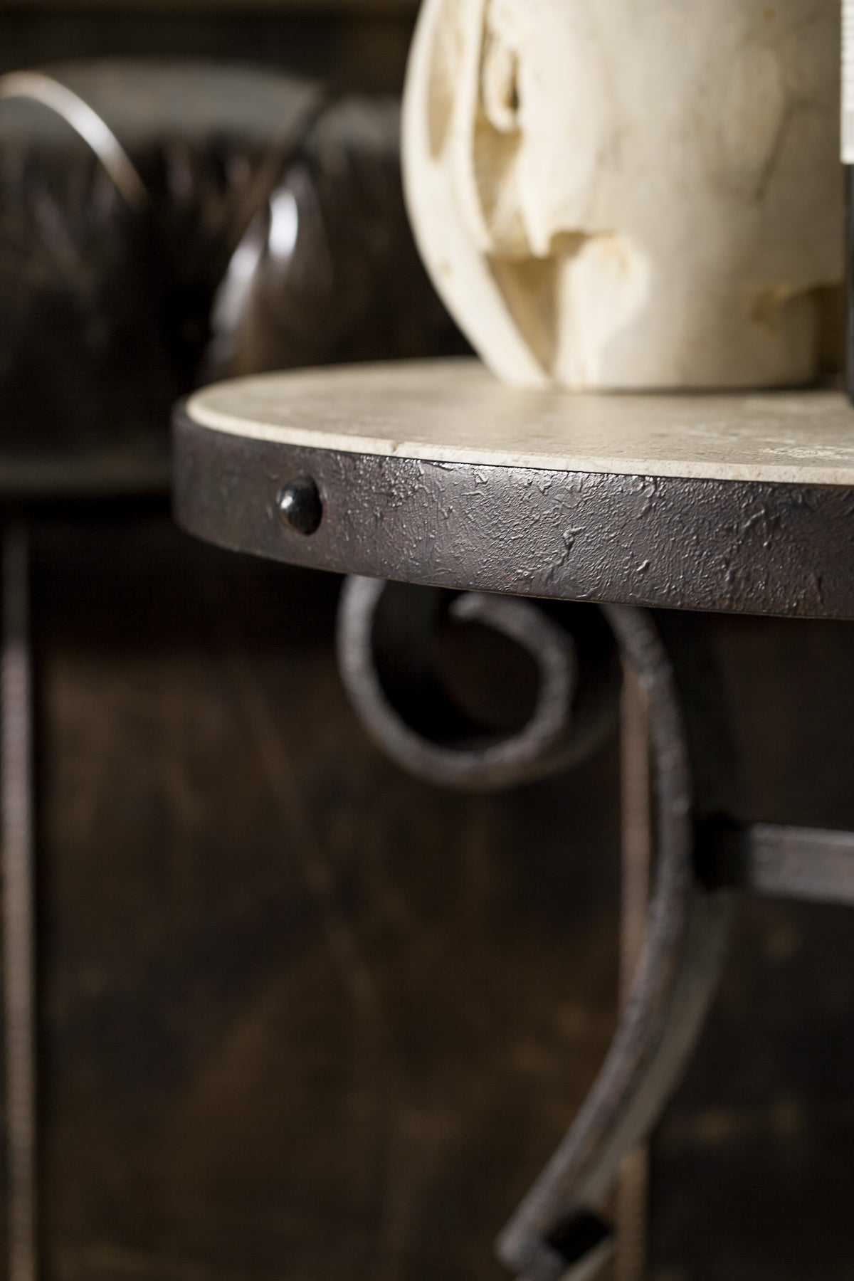 a white bowl on a table