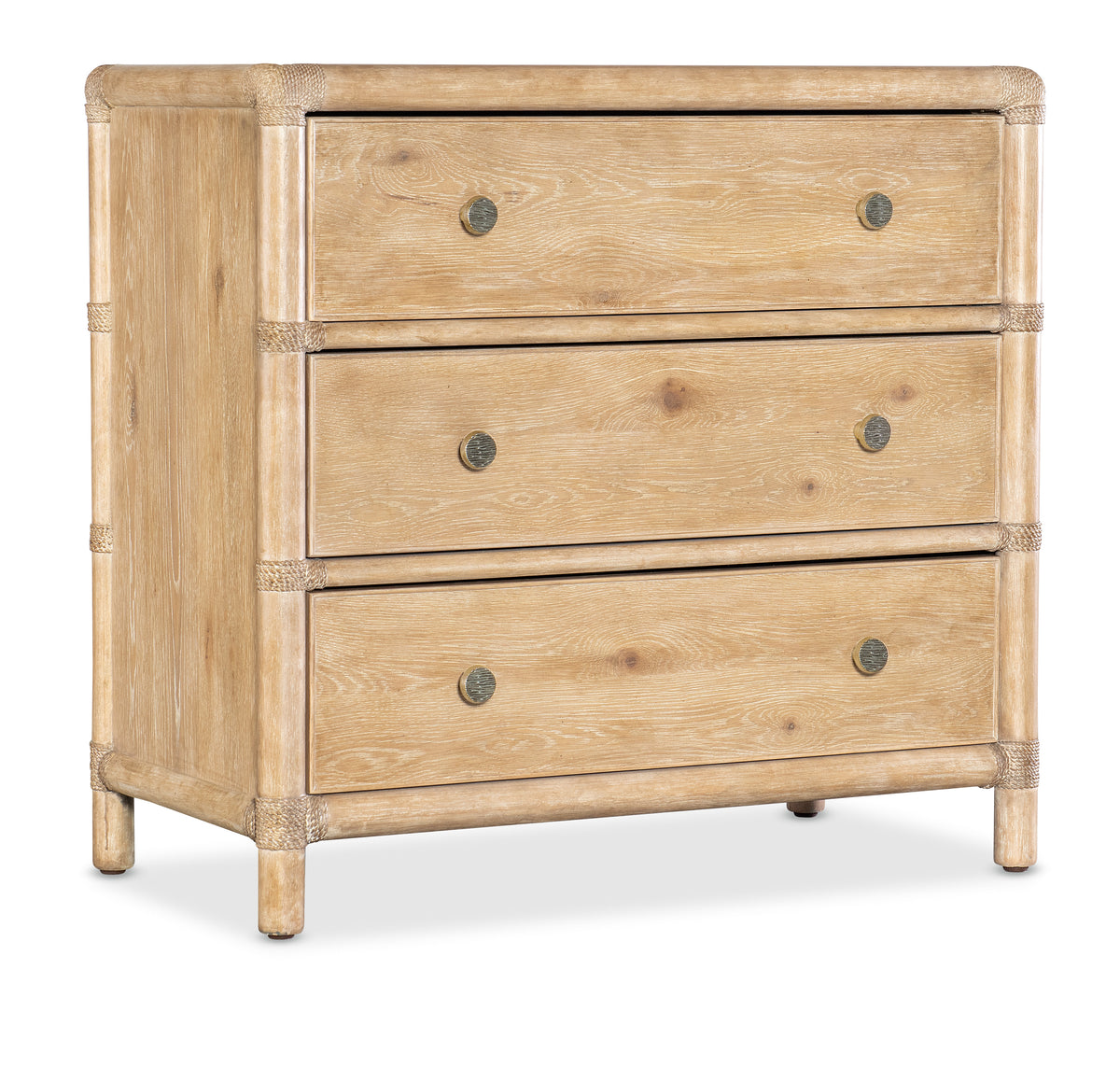 a wooden chest of drawers