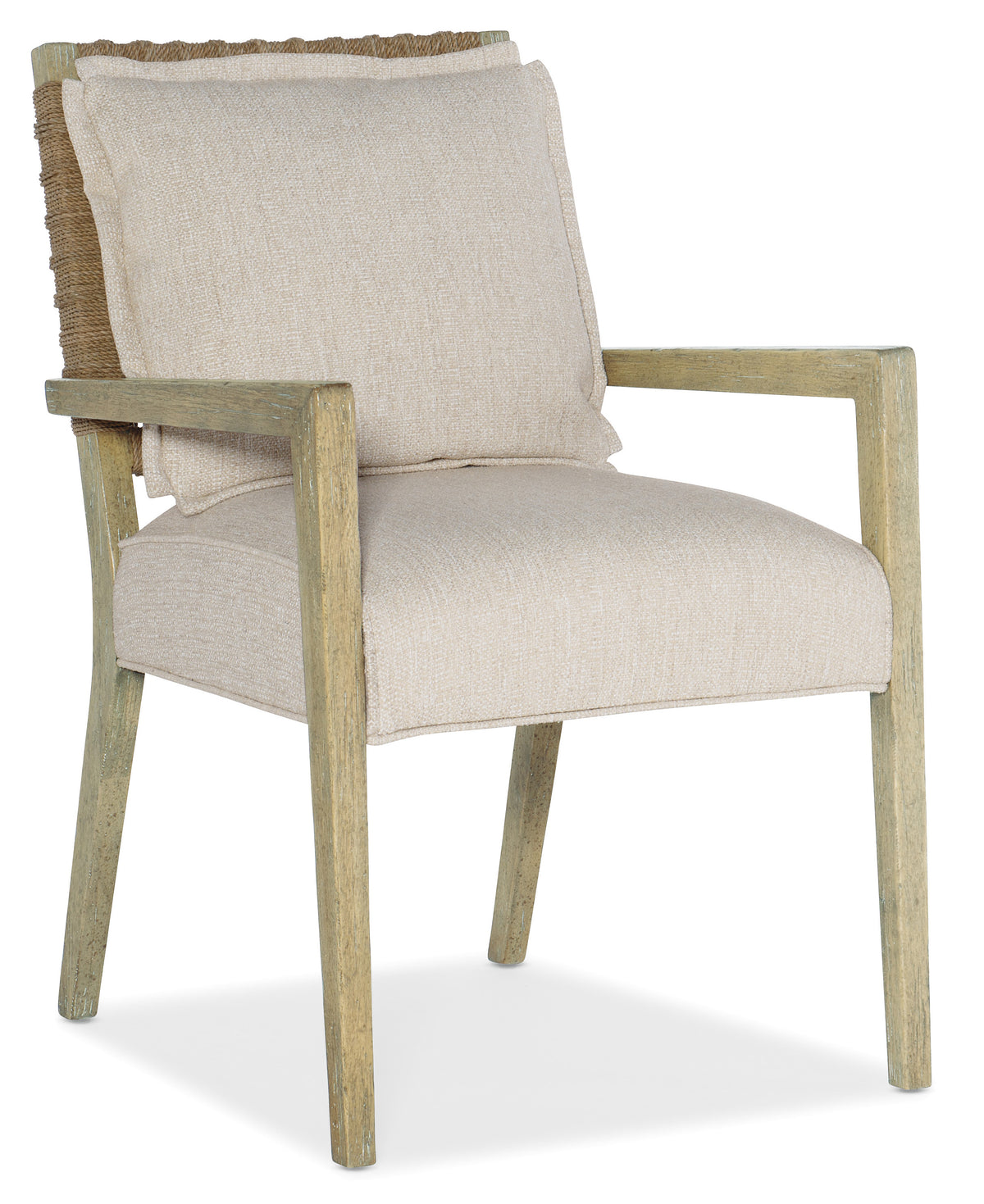 a chair with a pillow