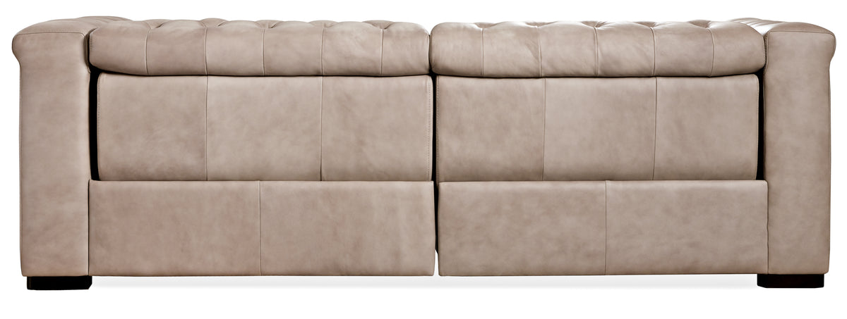 a close up of a couch