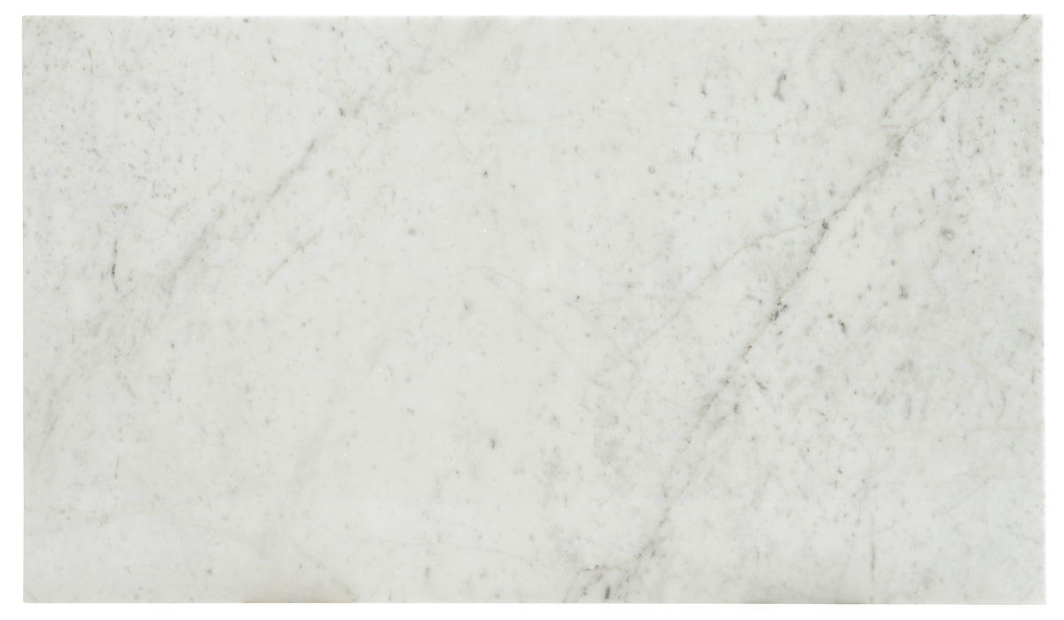 a white marble with black veins