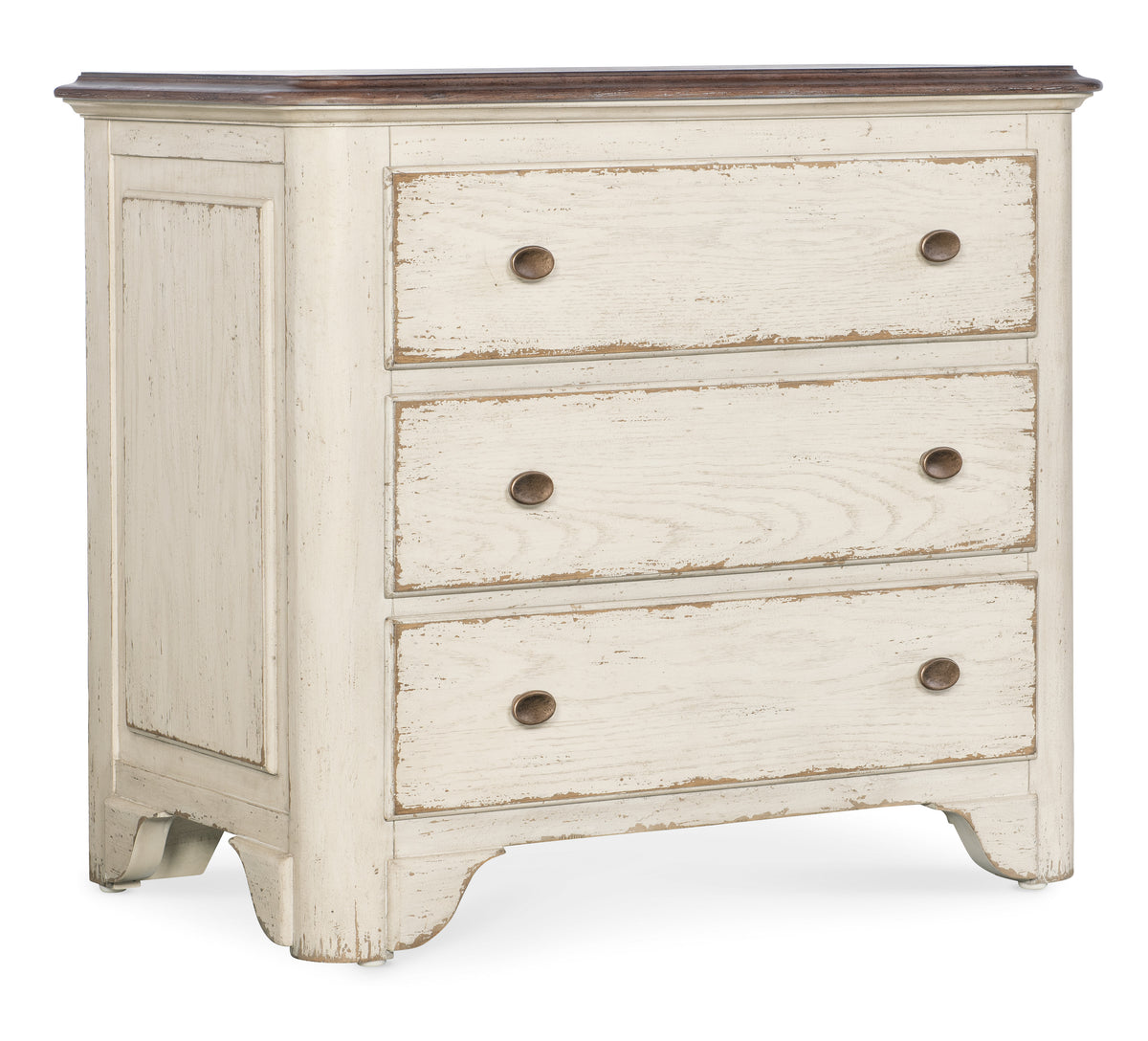 a white dresser with drawers