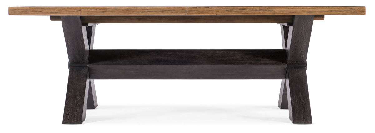 a wooden table with a white background