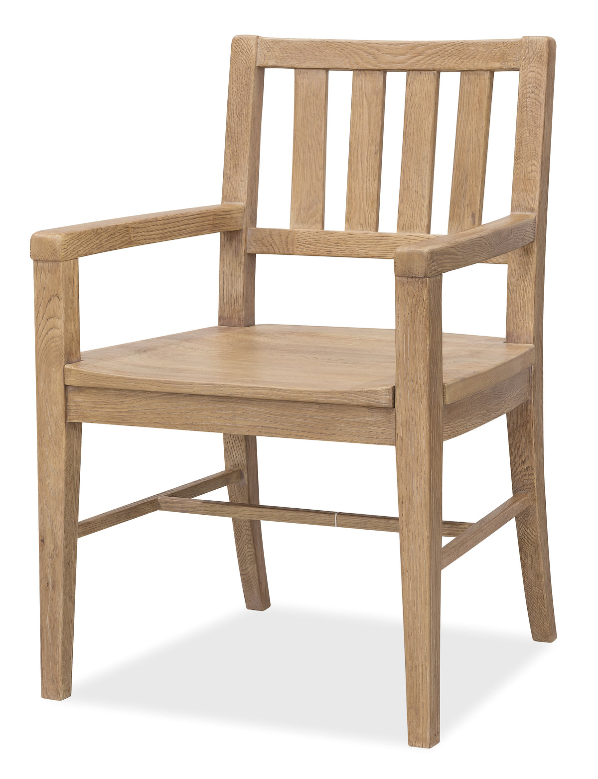 a wooden chair with a white background