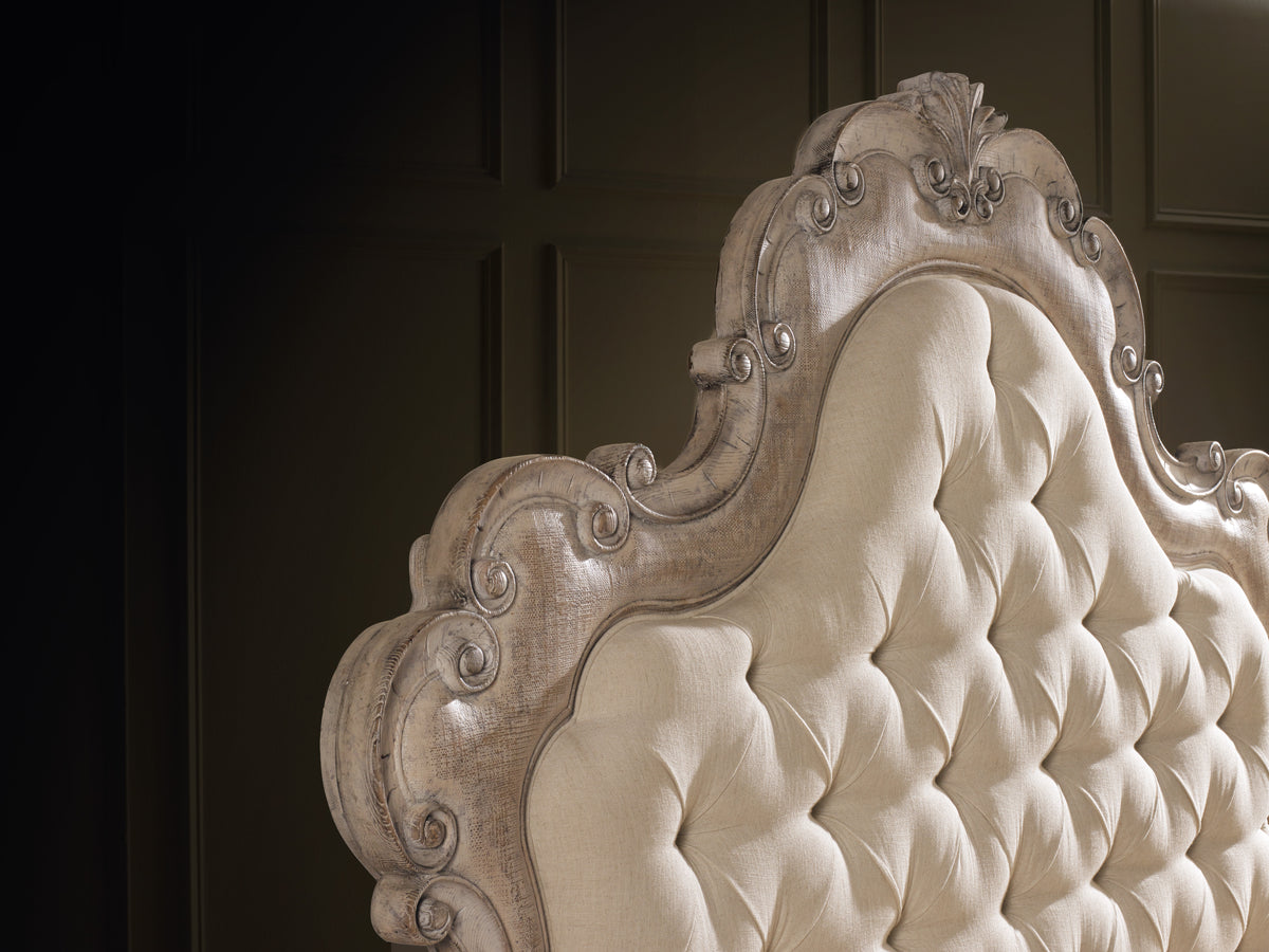 a close up of a white chair