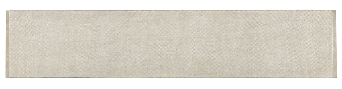 a close-up of a white rug