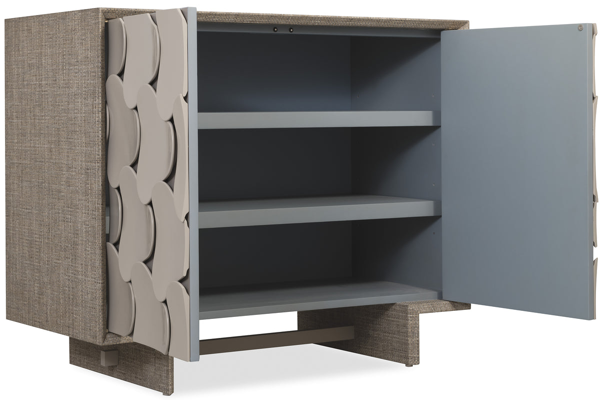 a close up of a cabinet