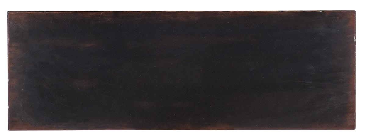 a black rectangular object with a white border