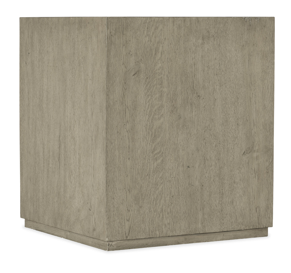 a wooden cube with a white background