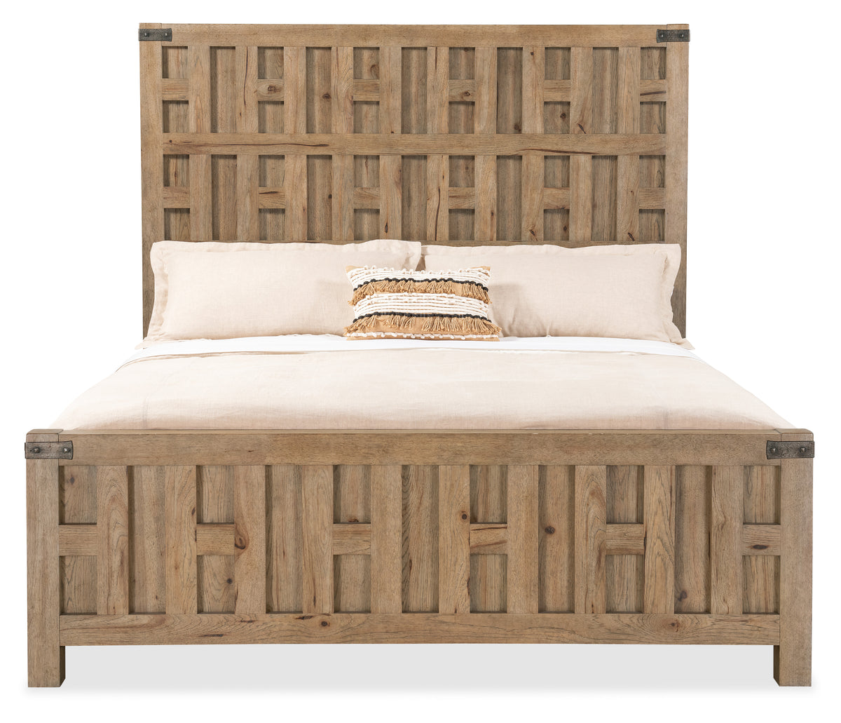 a bed with a pillow on it