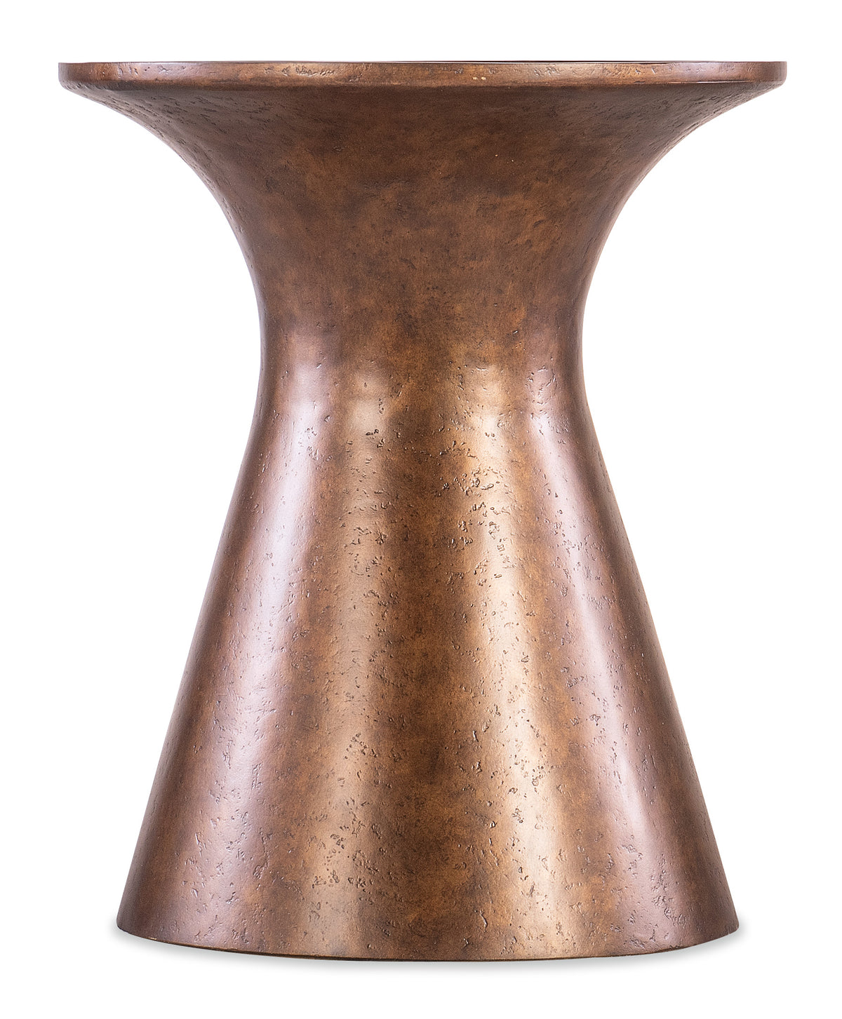 a brown round object with a white background