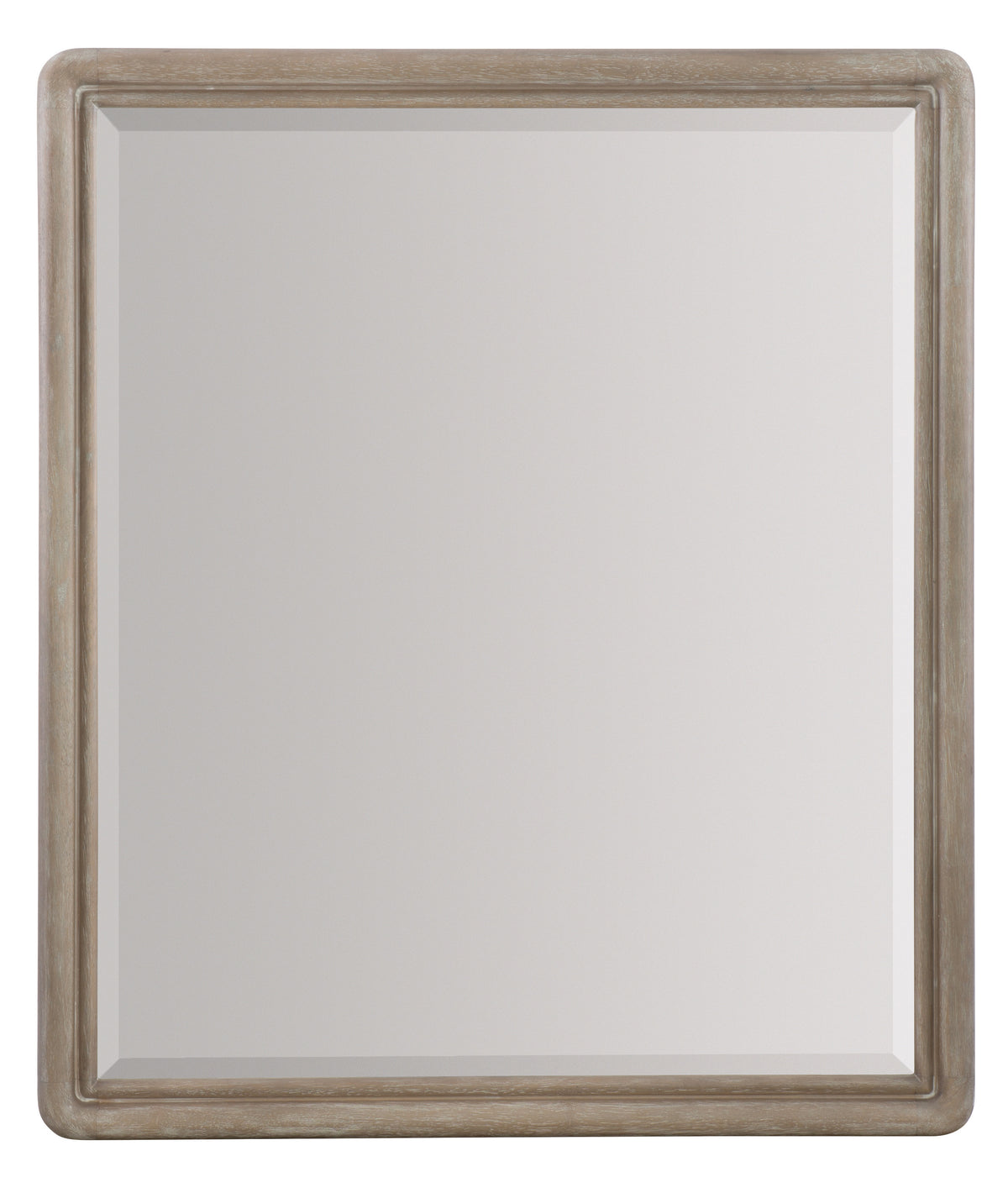 a mirror with a wooden frame