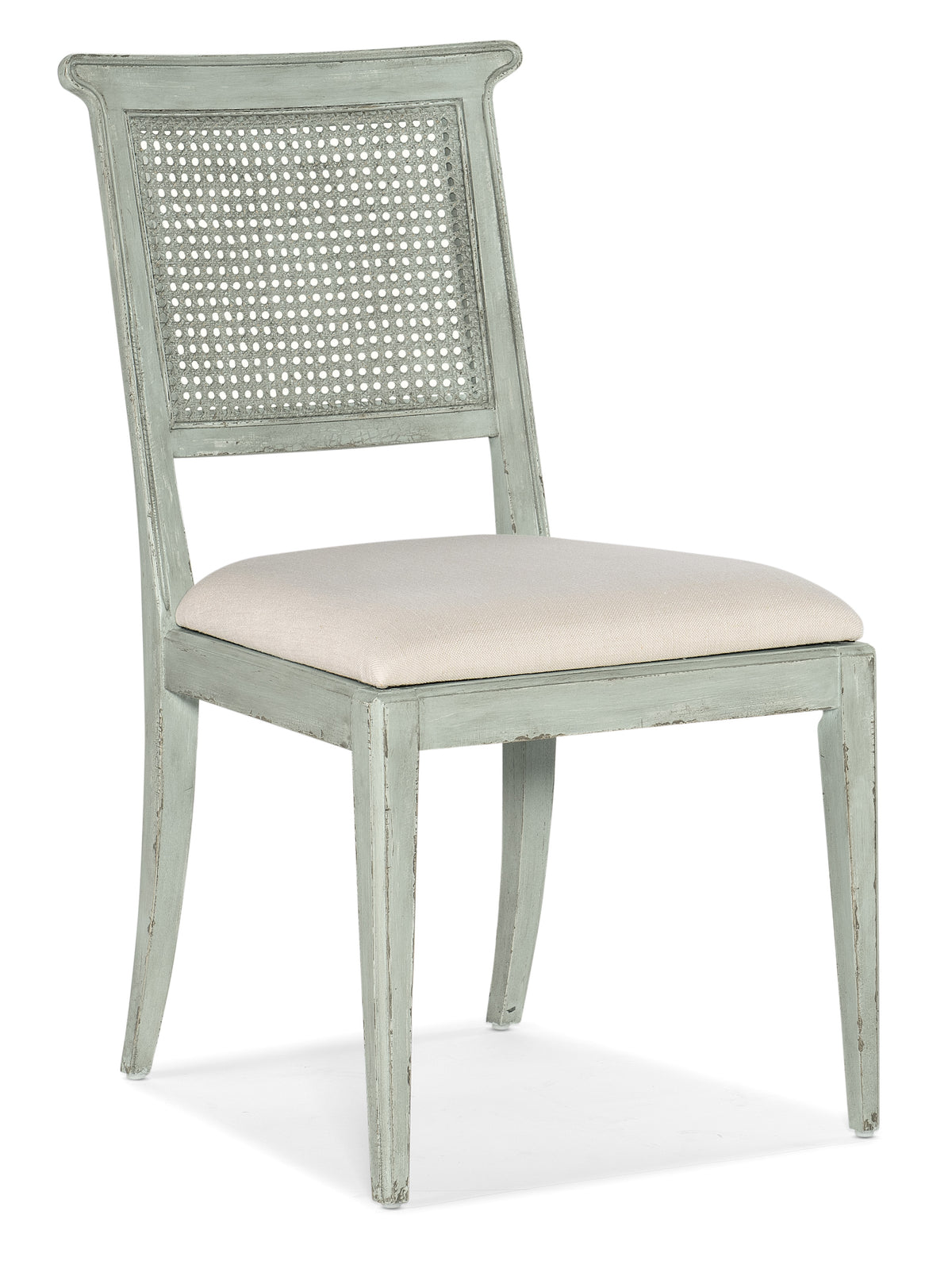 a chair with a cushion