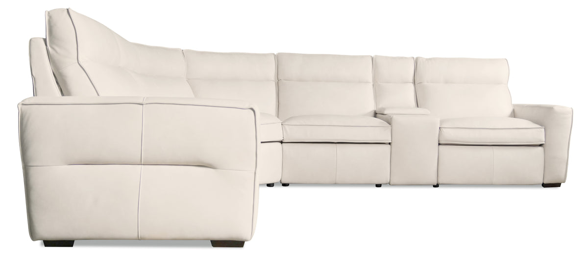 Vann Six-Piece Power Sectional - Hooker Furniture (HRF-3253)
