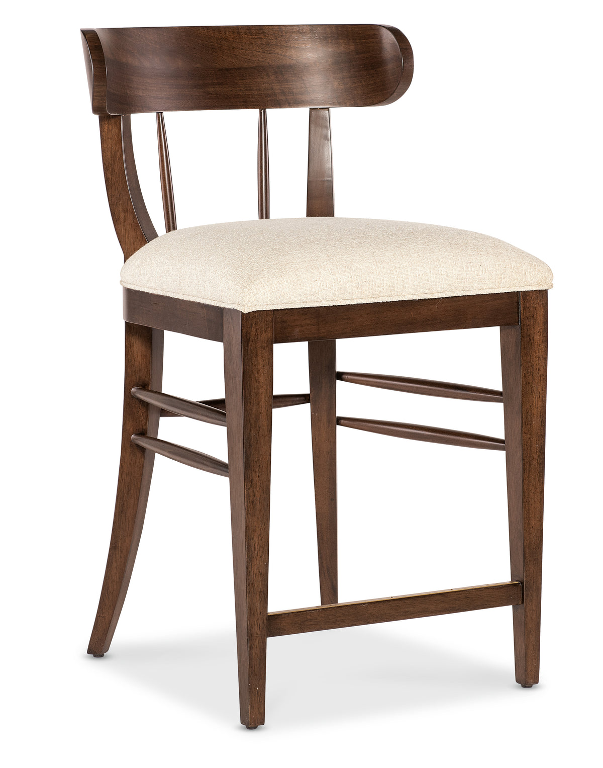 a chair with a cushion