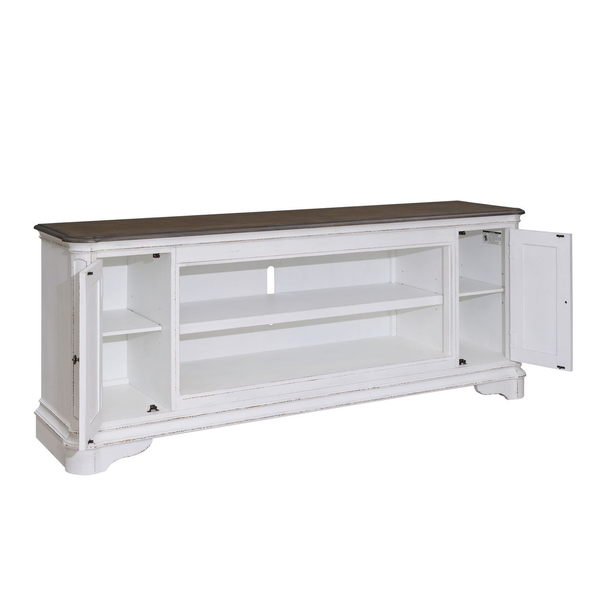FIRE-244-TV82FTS - 82 Inch Fireplace TV Console - Liberty Furniture