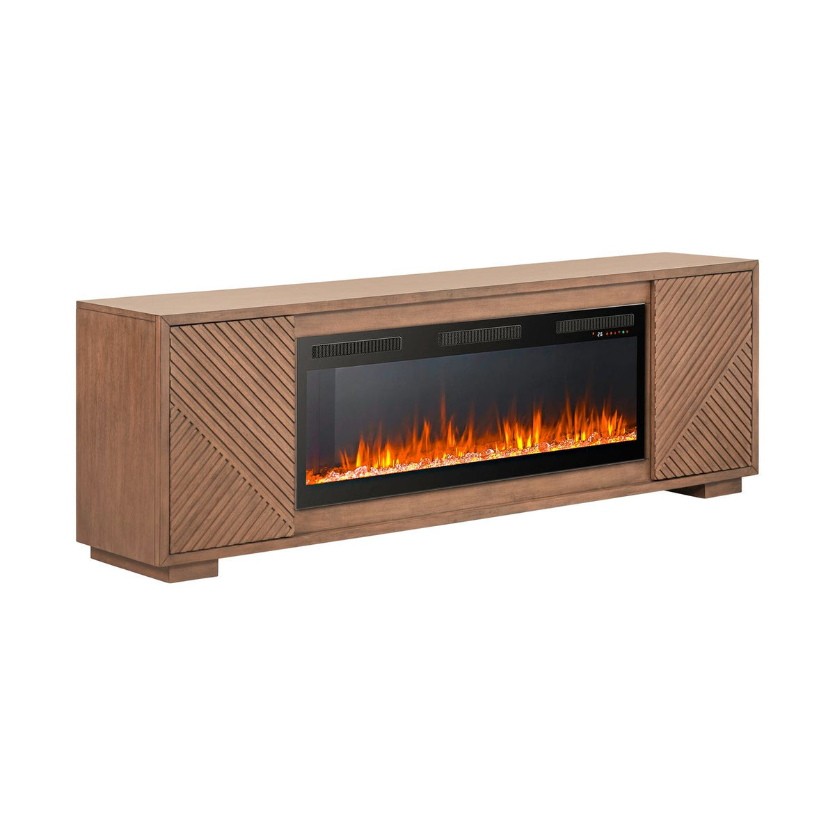 FIRE-BOX-214-84FTS - 214 84 Inch Console w/ Fire FTS - Liberty Furniture