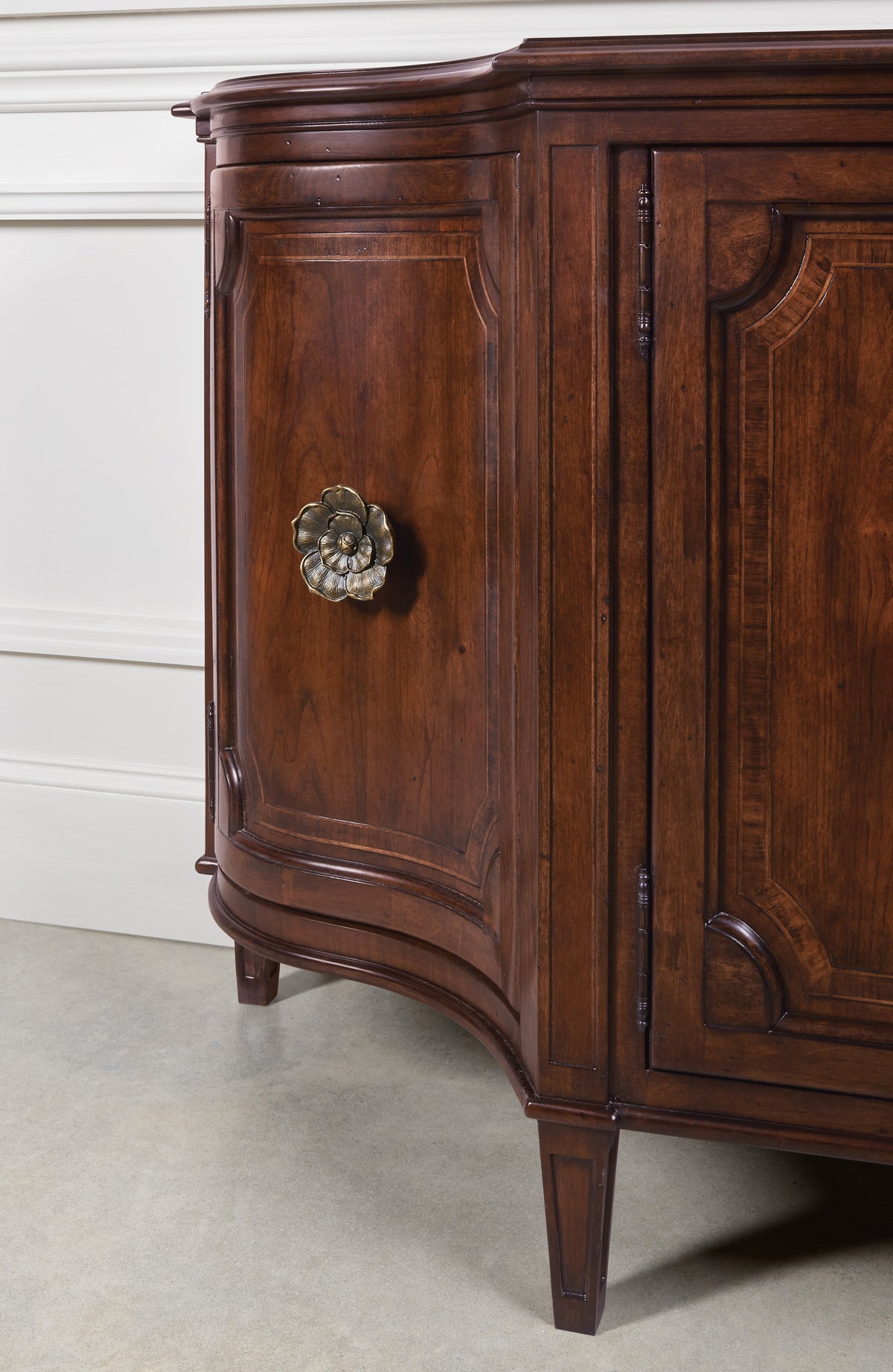 a close up of a cabinet