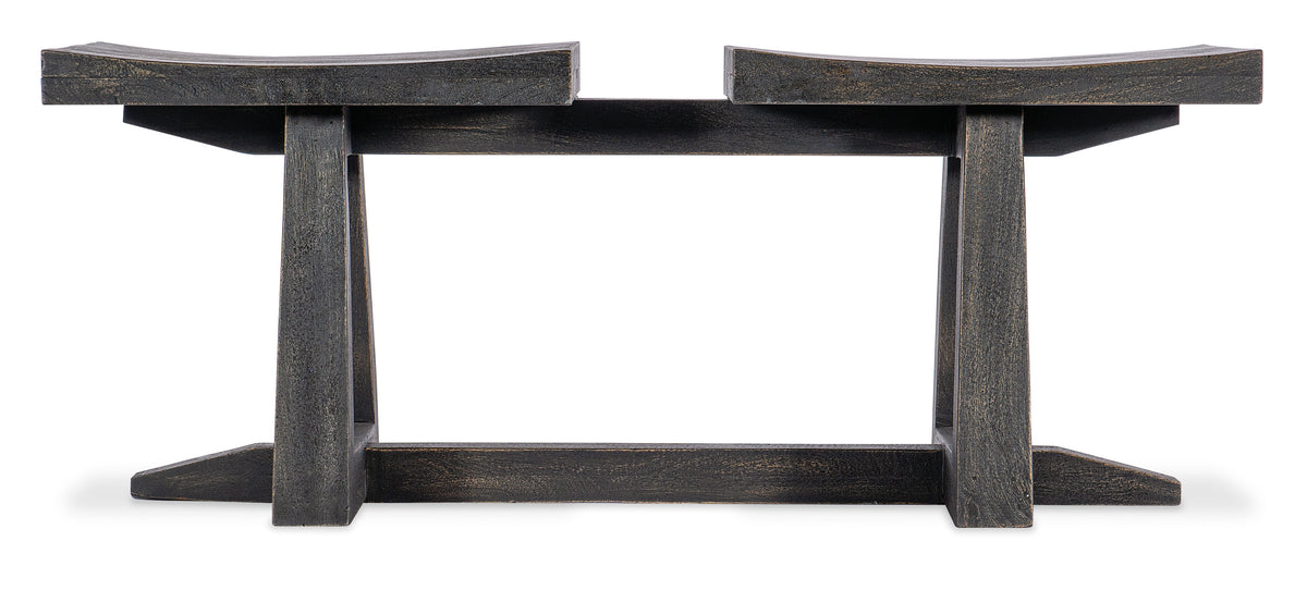 a black rectangular object with a white background