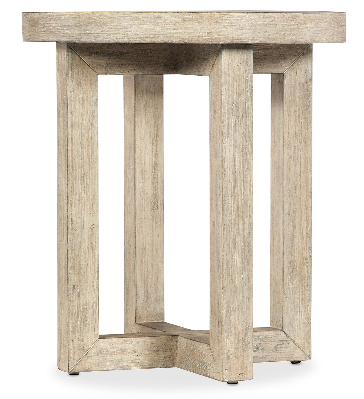 a white table with a square top