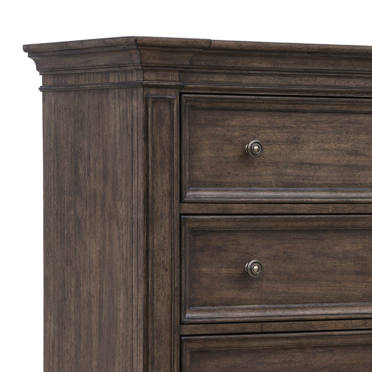 a close up of a dresser
