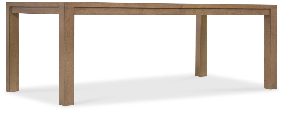 a wooden table with legs