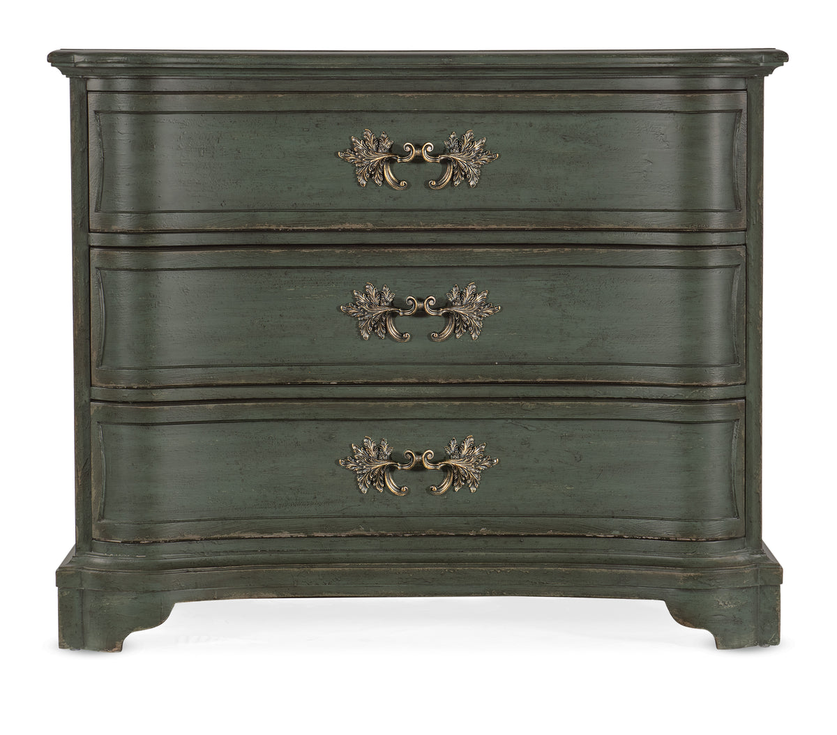 a close up of a dresser