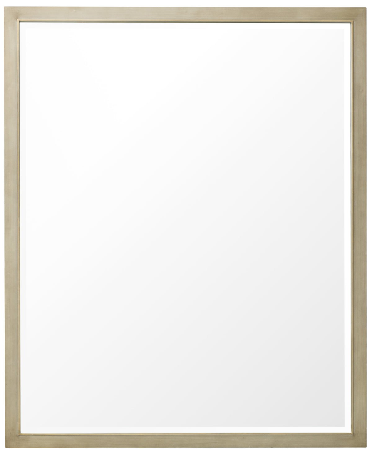 a mirror with a wooden frame