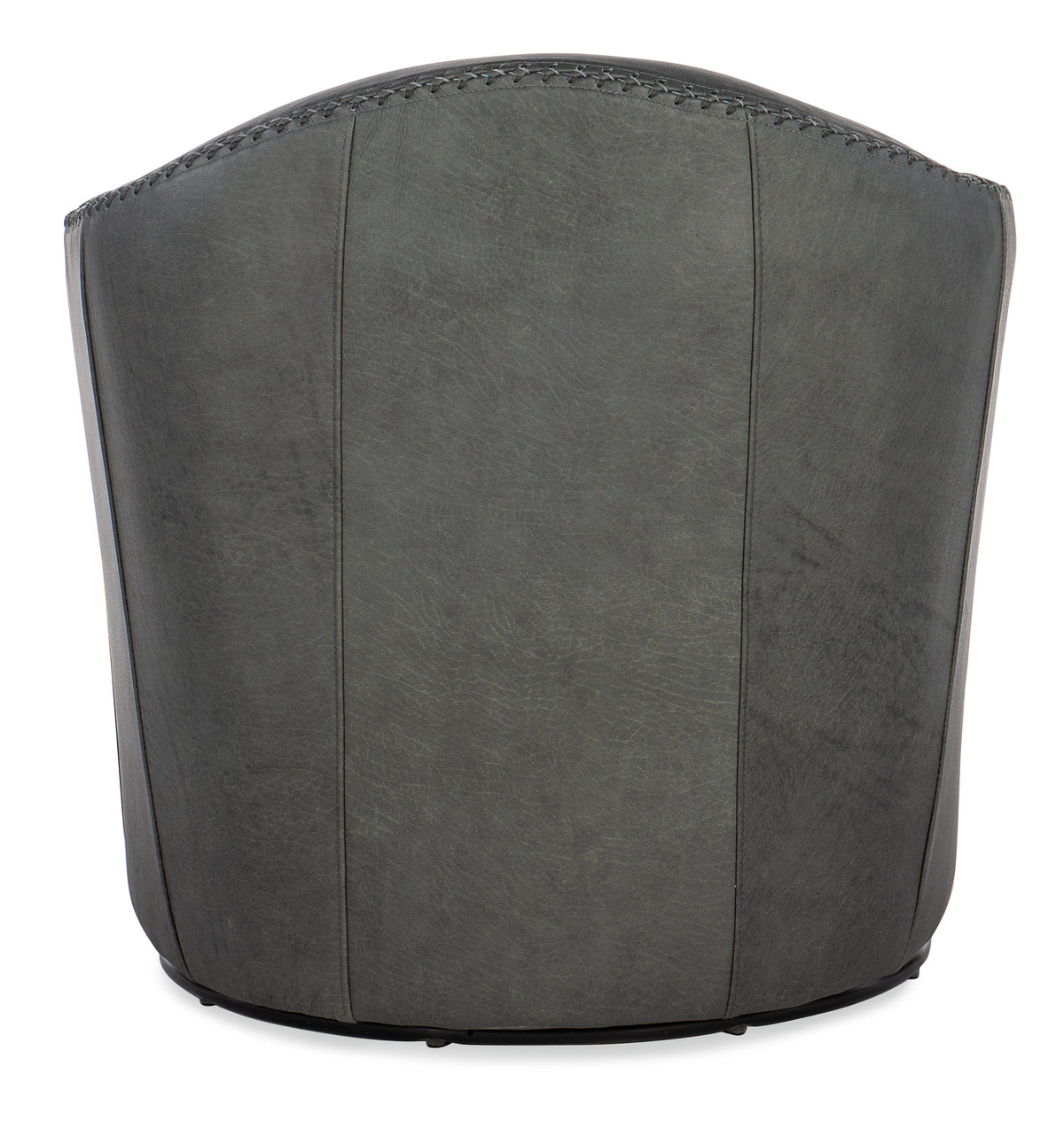 a black chair with a white background
