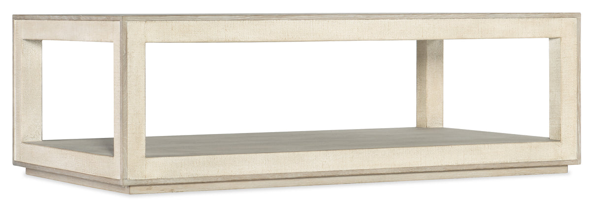 a wooden shelf with a white frame