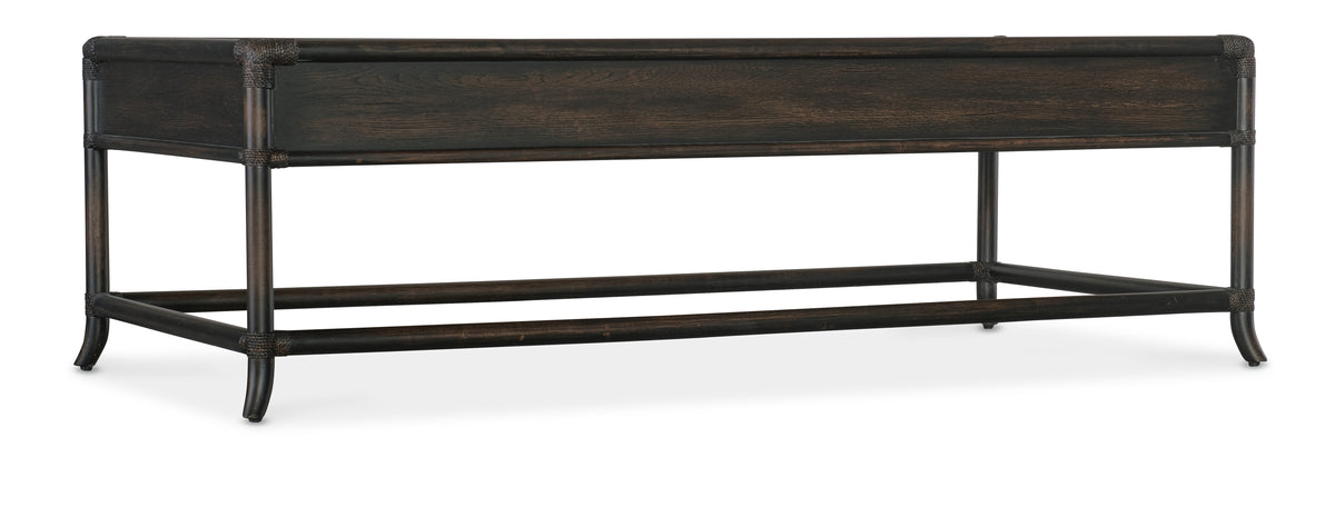 a wooden table with legs