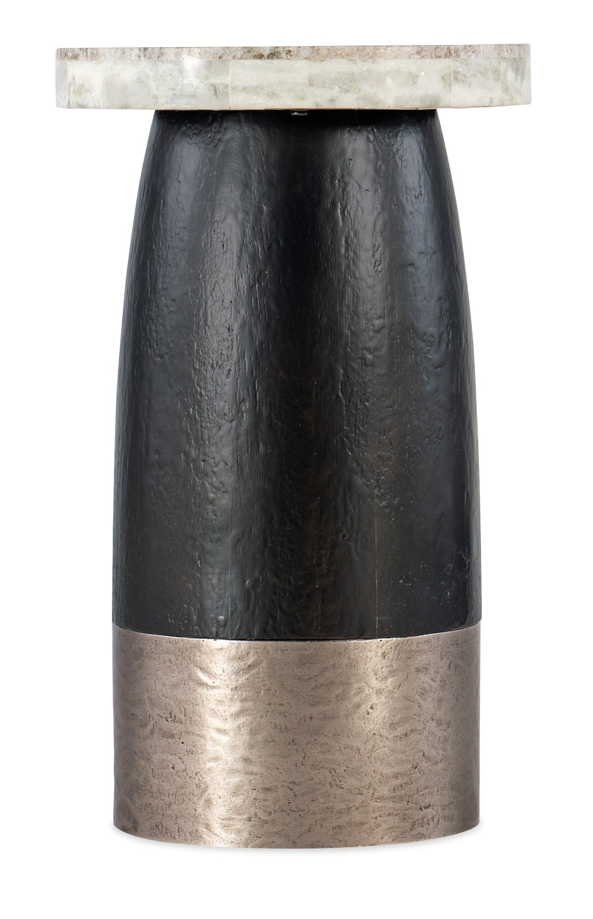 a black and gold cylinder