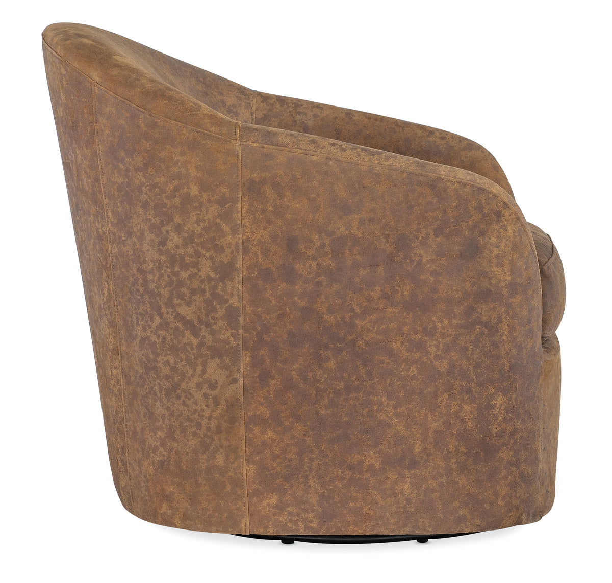 a brown chair with a white background